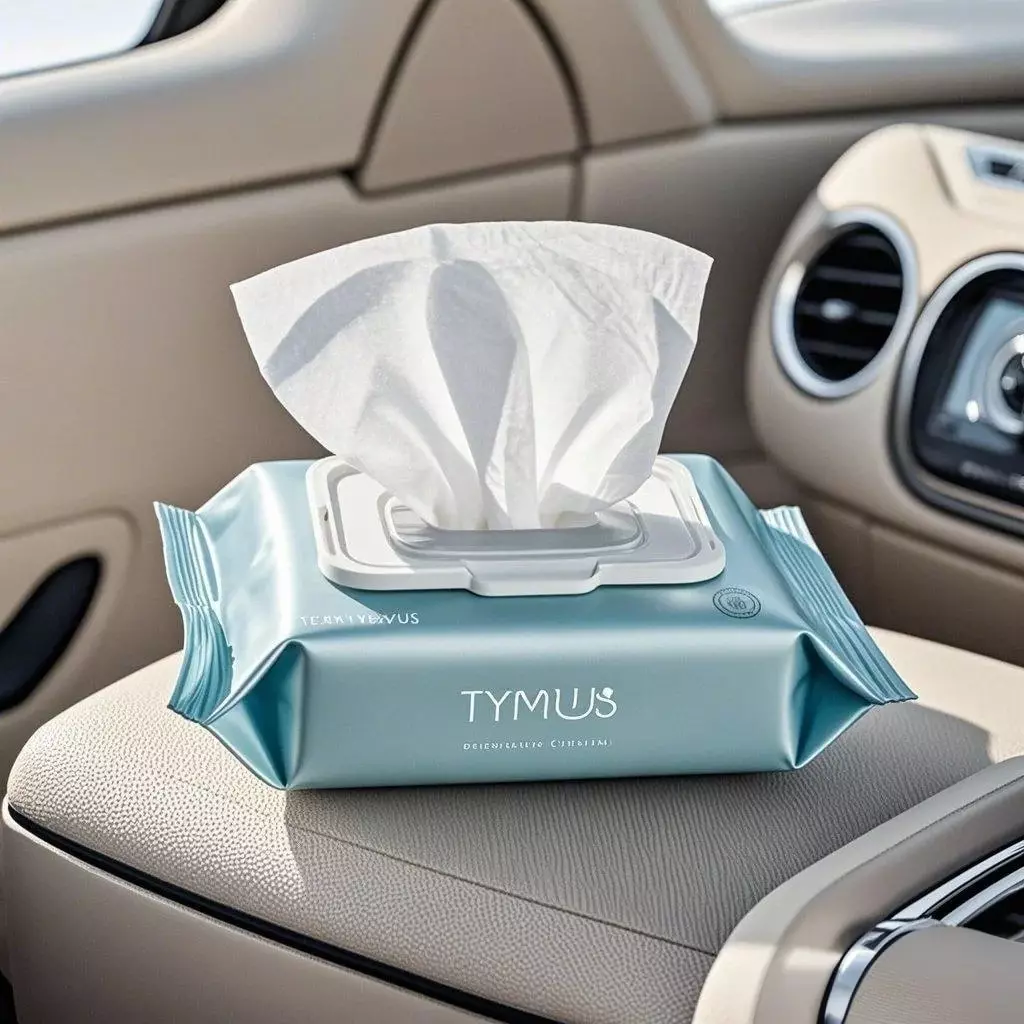 مناديل Tymus الرطبة لحراسة السيارة سيارتك